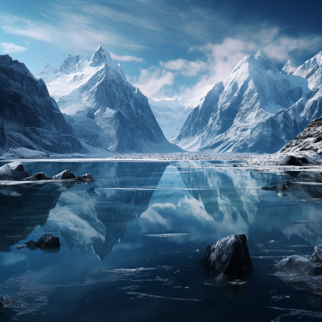 lac entouré de montagnes, métaphore du fonctionnement de l'EMDR